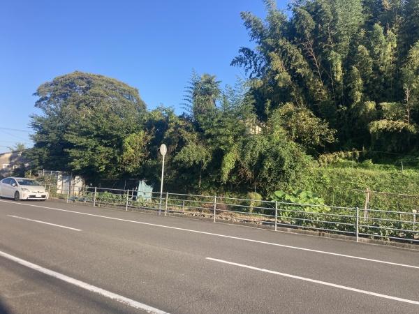 今治市玉川町小鴨部　売土地の前面道路含む現地写真画像