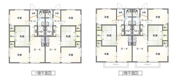 西条市大町　売アパートの間取り画像