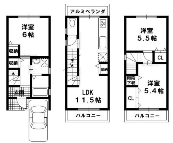 京都市右京区嵯峨野芝野町 新築一戸建