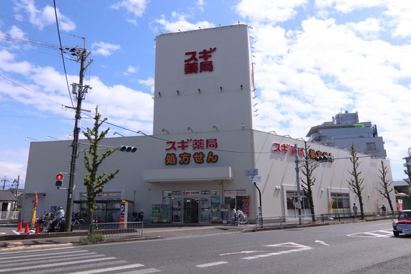 京都市西京区上桂御正町の新築一戸建のドラッグストア画像