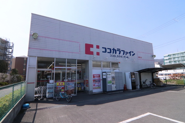 京都市右京区嵯峨野千代ノ道町の新築一戸建のドラッグストア画像