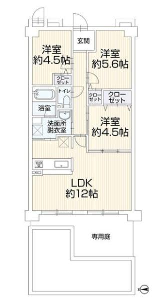 ディオ・フェルティ丹波橋右芳館の間取り画像