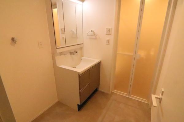 京都市中京区聚楽廻松下町の新築一戸建の洗面台・洗面所画像