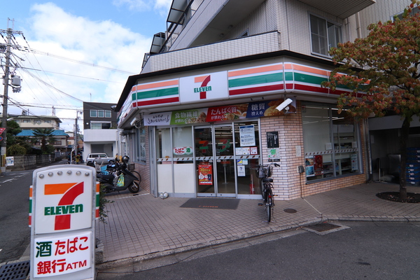 京都市北区大将軍坂田町の新築一戸建のコンビニ画像