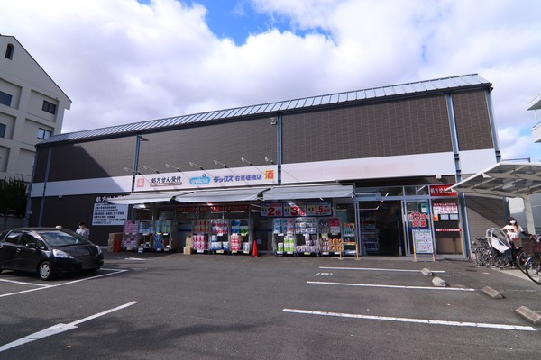 京都市右京区嵯峨広沢南野町の新築一戸建のドラッグストア画像