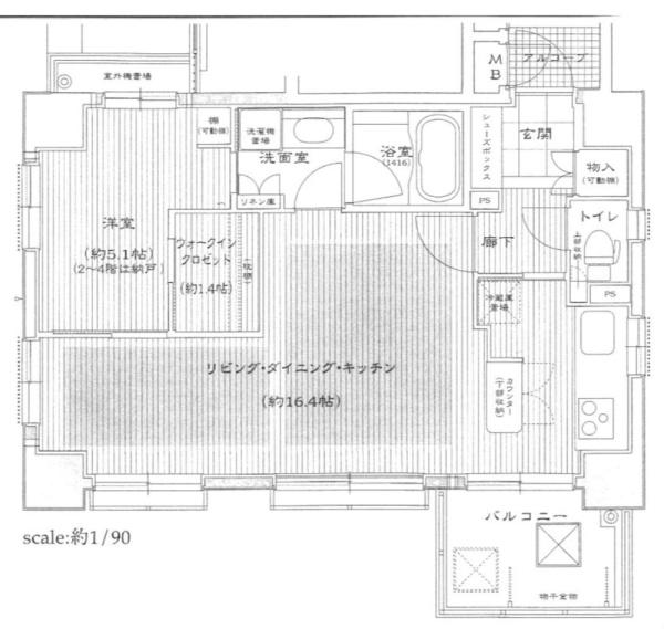 エルシア四条麩屋町の間取り画像