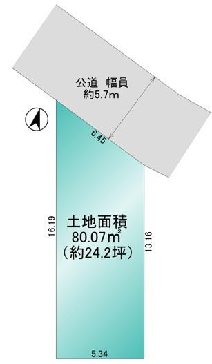 練馬区貫井4丁目 売地 5,810万
