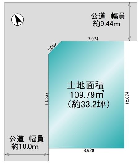 蕨市南町2丁目 売地 5,480万