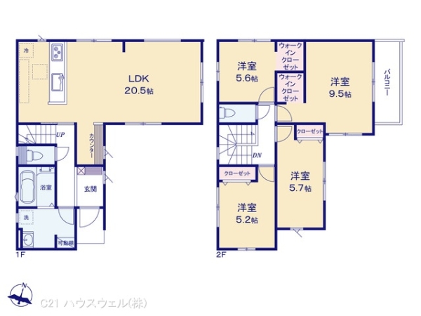 北足立郡伊奈町20期2号棟 3,499万
