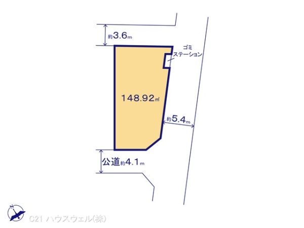 久喜市吉羽第7期3号地 2,110万