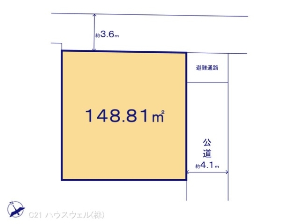 久喜市吉羽第7期1号地 1,910万