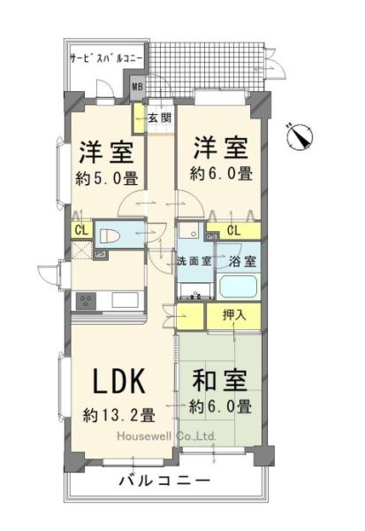 セレナハイム北坂戸 1,700万