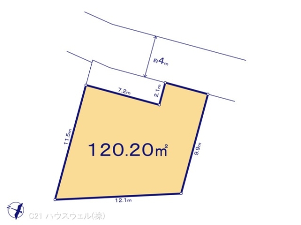 上尾市平塚12期15棟1区画 1,290万