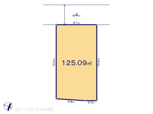 上尾市平塚12期15棟13区画 1,490万