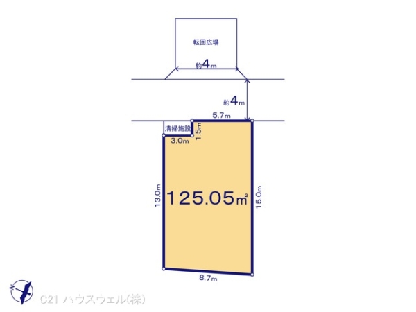 上尾市平塚12期15棟14区画 1,590万