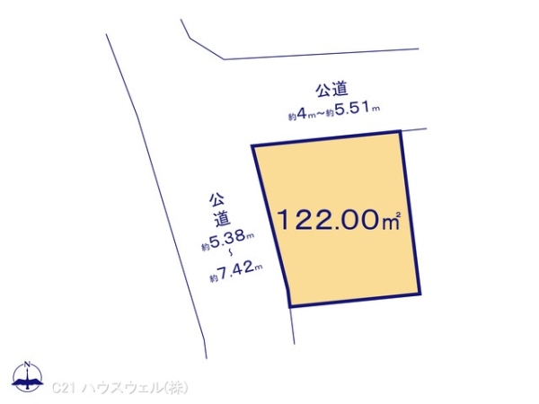 さいたま市岩槻区府内2丁目（18区画）3号地 1,840万