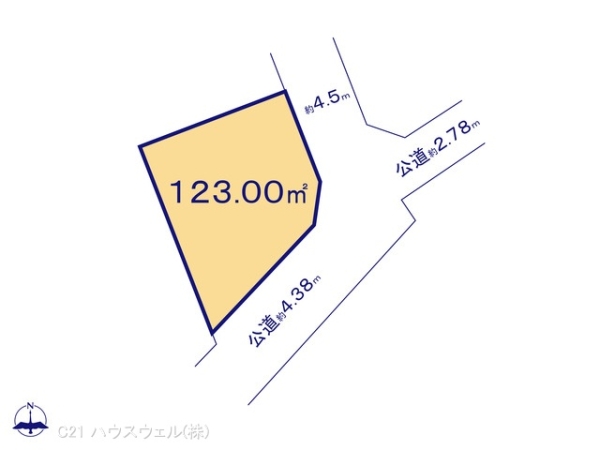 さいたま市岩槻区府内2丁目（18区画）10号地 2,090万
