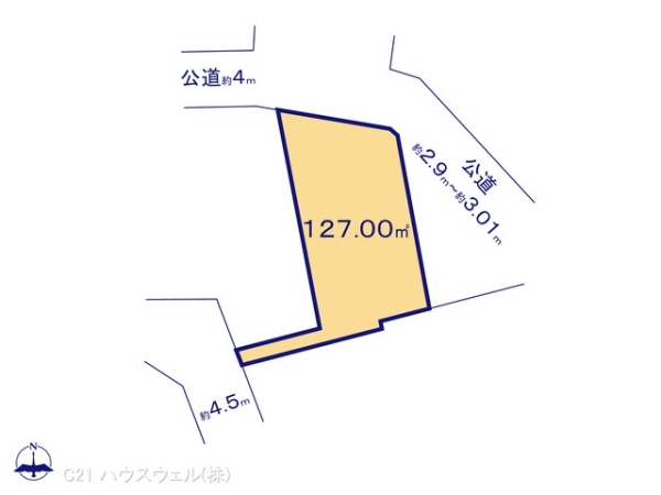 さいたま市岩槻区府内2丁目（18区画）13号地 2,090万