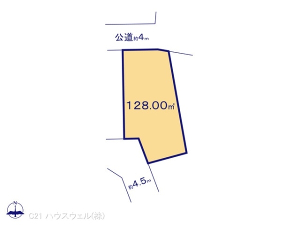 さいたま市岩槻区府内2丁目（18区画）14号地 1,990万