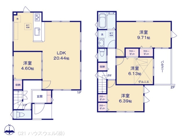 川口市上青木西424 2棟1号棟 5,080万