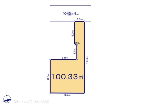 川口市上青木西5丁目3番B区画 3,390万