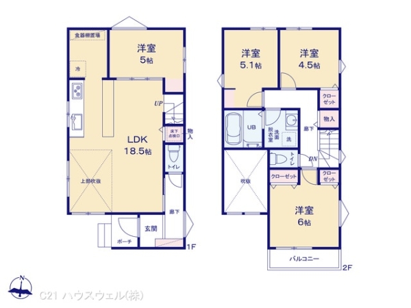 川口市差間02102号棟 3,890万