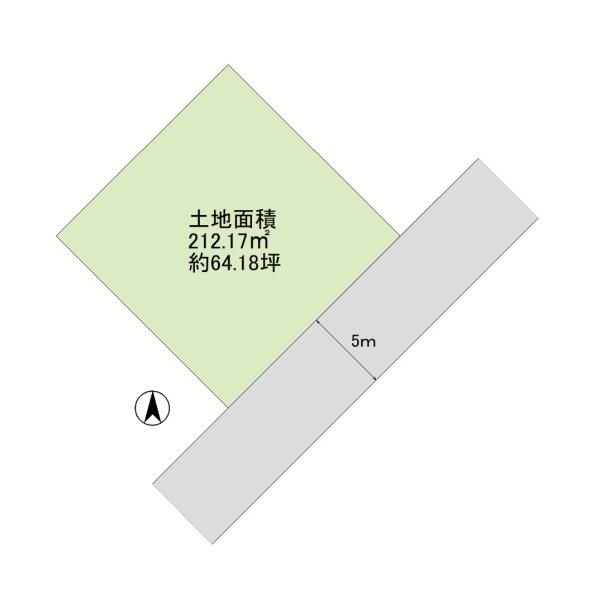 広瀬町3丁目 古屋付き土地 990万